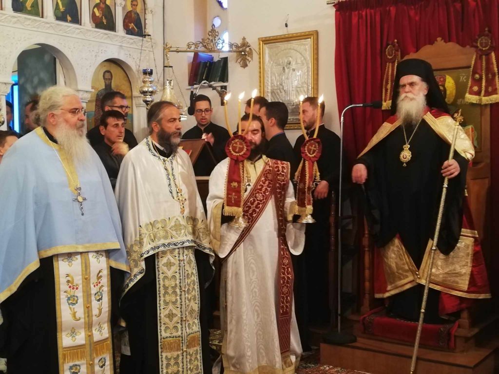 Εσπερινός μνήμης Αγίου Αλεξάνδρου στην Ασέα Μαντινείας