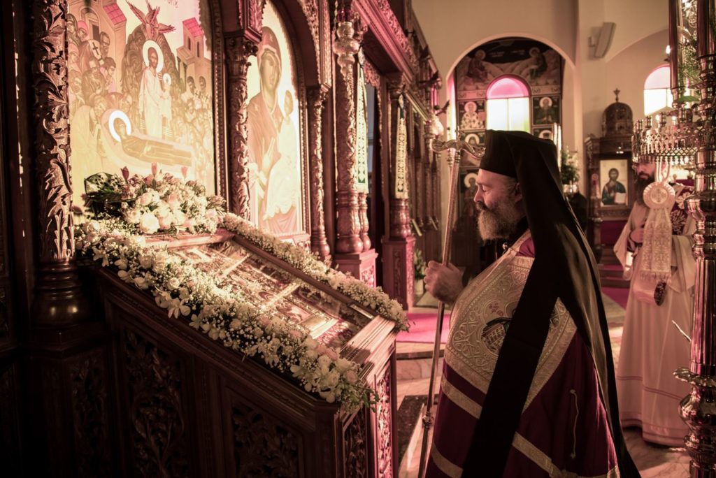 Στην Παναγία Σουμελά Μελβούρνης ιερούργησε ο Αρχιεπίσκοπος Αυστραλίας τον Δεκαπενταύγουστο