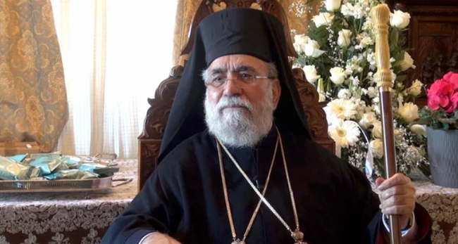 Έφυγε από το κτίριο της Μητρόπολης ο Μητροπολίτης πρώην Κιτίου Χρυσόστομος