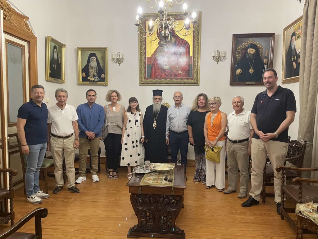 Την ευλογία του Μητροπολίτη Ηλείας έλαβε ο υποψήφιος Δήμαρχος Πύργου Στάθης Καννής