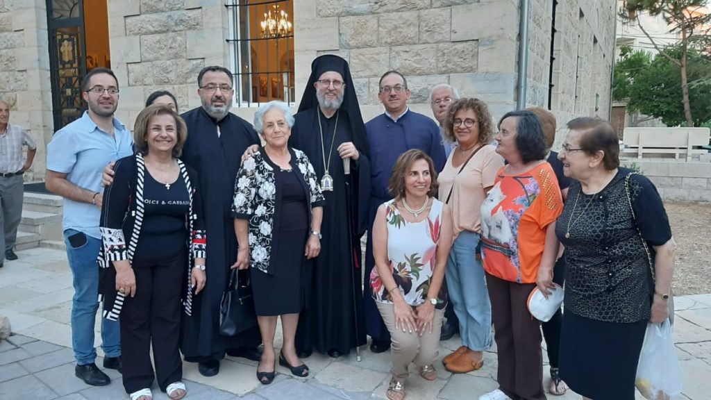 صلاة غروب عيد التجلي في ضهور الشوير