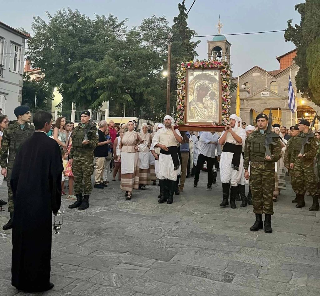 Ο εορτασμός της μετά θάνατον ζώσης στη Λήμνο