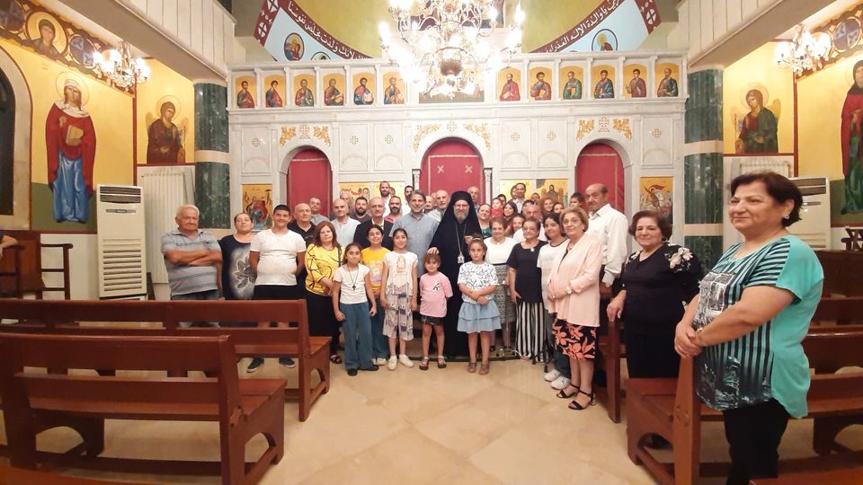 خدمة الابتهال إلى والدة الإله في عين الجديدة