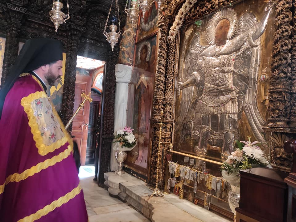 Στον Πανορμίτη της Σύμης ο Μητροπολίτης Νέας Ιερσέης Απόστολος