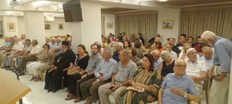 Πραγματοποιήθηκε η εκδήλωση «ΚΡΗΤΙΚΗ ΛΑΛΙΑ (Κρητικός Λόγος) – γλώσσα, διάλεκτος ή ιδίωμα» της Ι. Μητρόπολης Ρεθύμνου