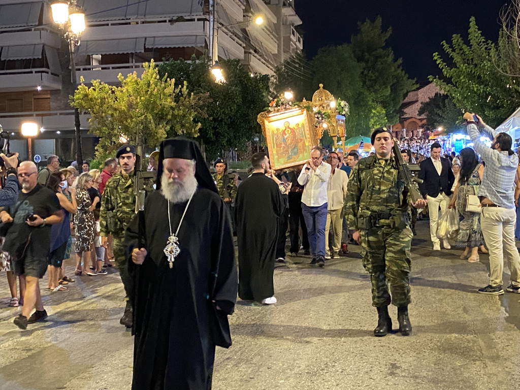 Πανηγύρισε η Παναγία Φανερωμένη στον Χολαργό