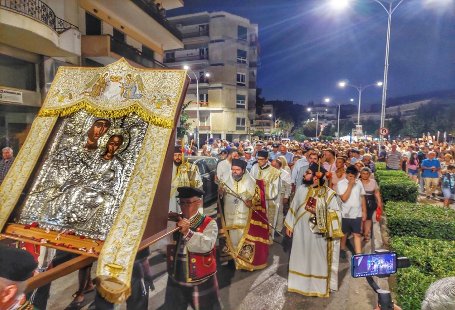 Η εορτή της Κοιμήσεως της Θεοτόκου στην Ιερά Μητρόπολη Μαρωνείας