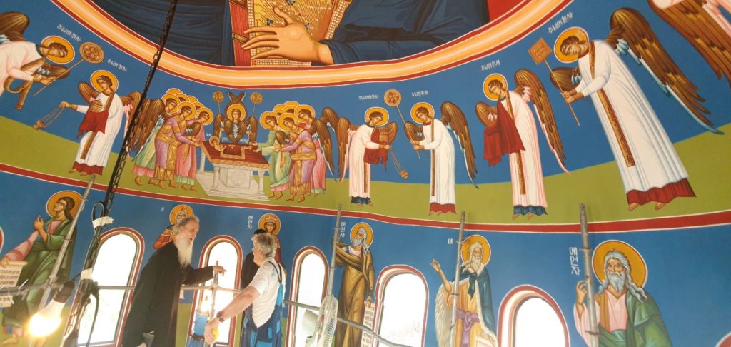 Ν. Κόρεα-Jeonju: Ολοκληρώθηκε η αγιογράφηση του Ι.N. Κοιμήσεως της Θεοτόκου