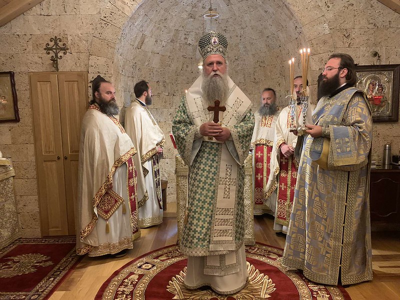 Ο Μητροπολίτης Μαυροβουνίου στην γυναικεία Ιερά Μονή Ντούλιεβο στο Πάστροβιτς