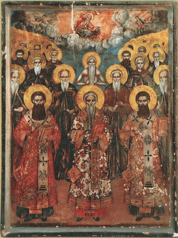 Άγιοι των Καρεών Αγίου Όρους