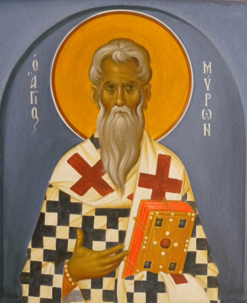 Άγιος Μύρων Επίσκοπος Κρήτης: Ο Άγιος που βοήθησε τους ληστές του