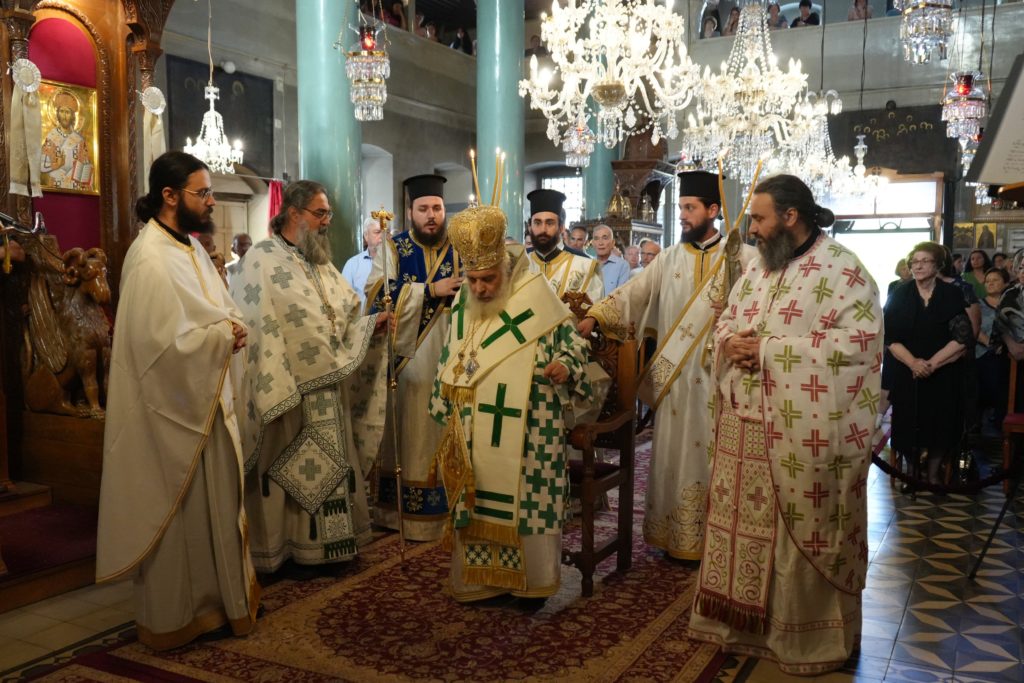 Πανηγύρισε ο ιστορικός Ναός Κοιμήσεως της Θεοτόκου (Μητρόπολης) Γιαννιτσών