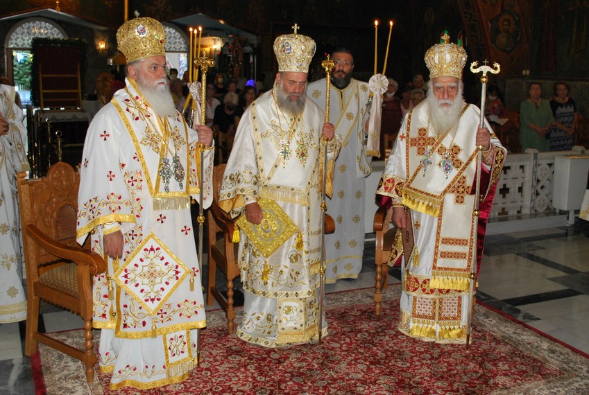 Πολυαρχιερατικό Συλλείτουργο για την εορτή του Πολιούχου του Παλαιού Φαλήρου Αγίου Αλεξάνδρου