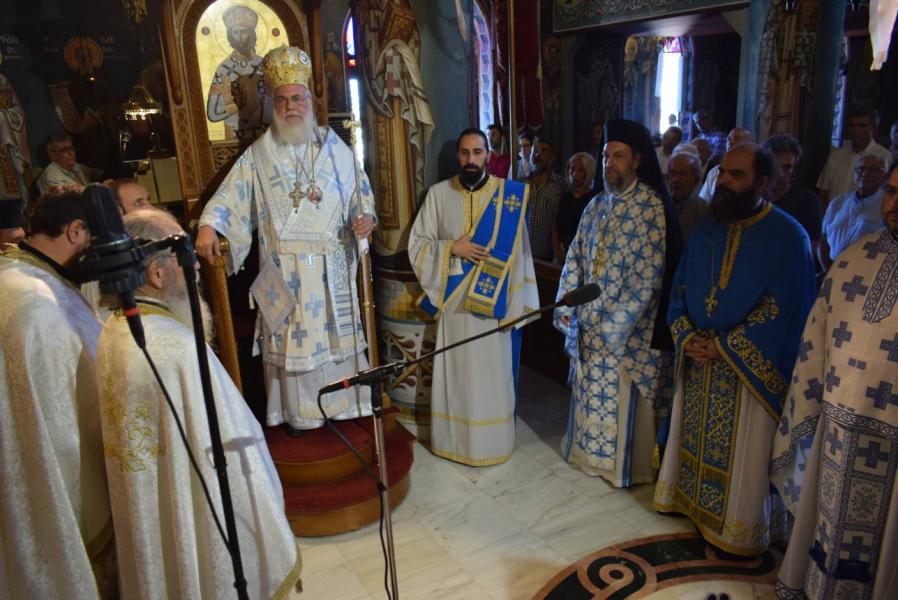 Στον Ιερό Ναό Μεταμορφώσεως του Σωτήρος στα Βριλήσσια ο Ιλίου Αθηναγόρας