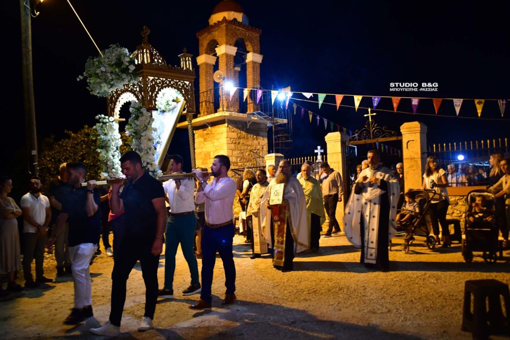 Ο Εορταστικός εσπερινός στον Τίμιο Πρόδρομο στην Ήρα Αργολίδας (ΒΙΝΤΕΟ-ΦΩΤΟ)