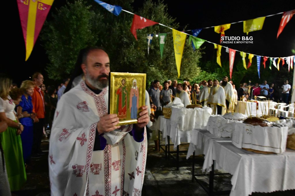 Η εορτή των Αγίων Αδριανού και Ναταλίας στο Κατσιγκρί Αργολίδας (ΦΩΤΟ/ΒΙΝΤΕΟ)