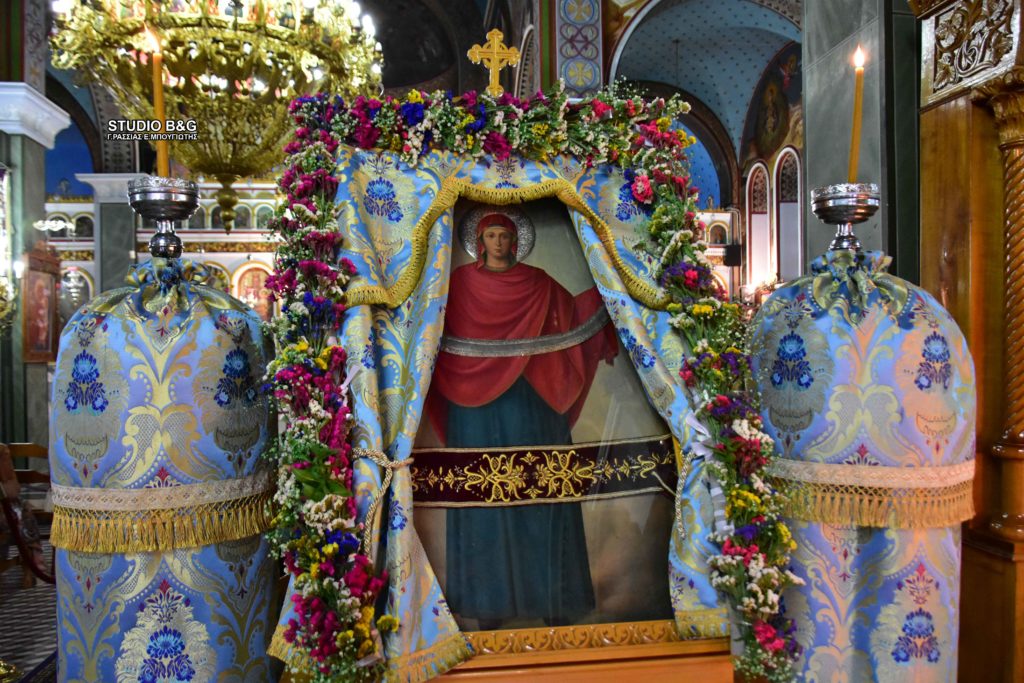 H εορτή της Τιμίας Ζώνης στην Νέα Τίρυνθα (ΦΩΤΟ/BINTEO)