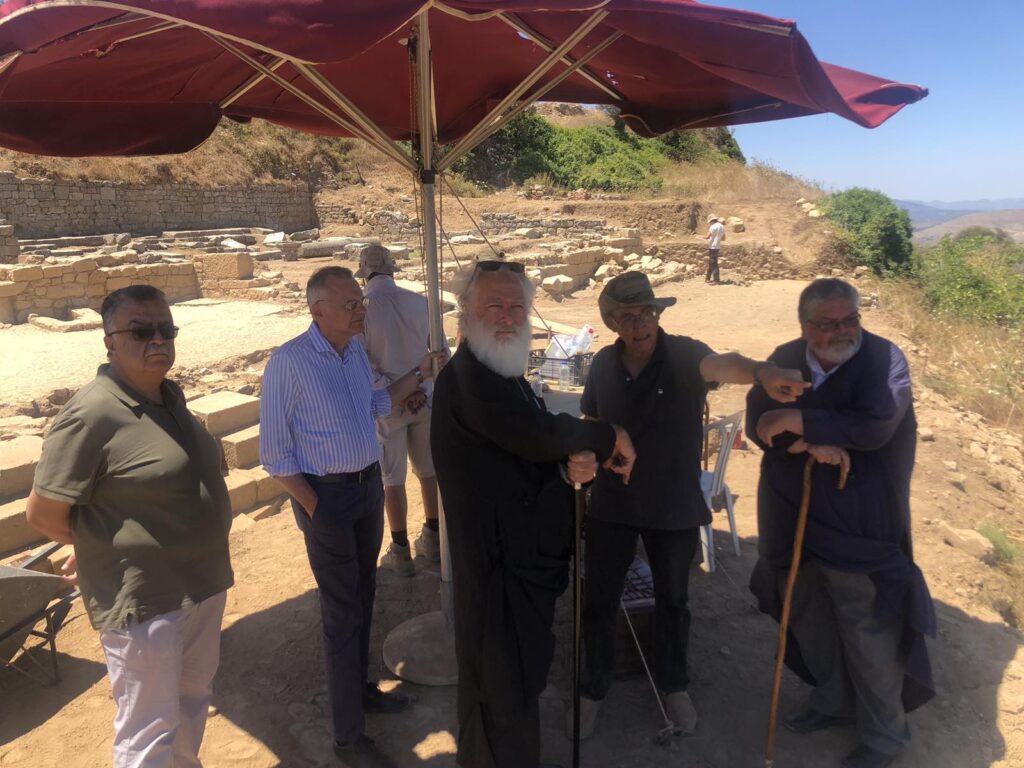 Επίσκεψη του Μητροπολίτη Αρκαλοχωρίου στην αρχαία Λύττω