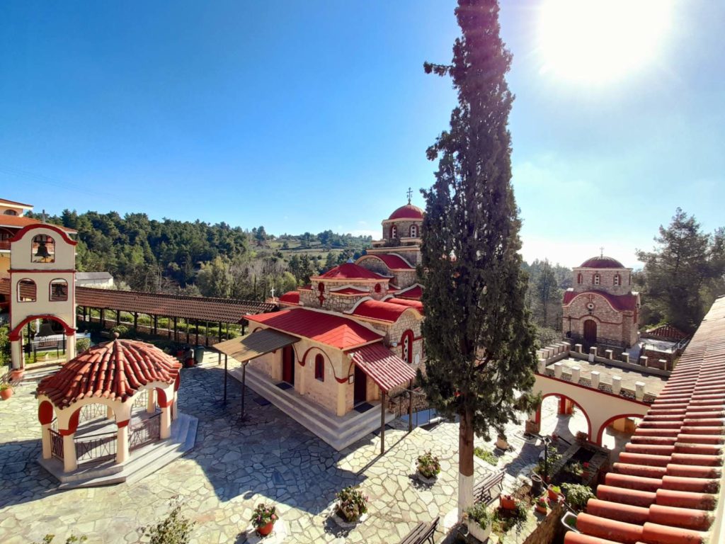 Πρόγραμμα πανηγύρεως παρεκκλησίου Αγίου Διονυσίου Ιεράς Μονής Παναγίας Χρυσοπηγής Πολυδενδρίου