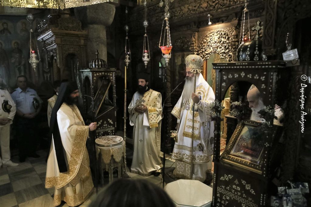 Φθιώτιδος Συμεών: «Η μετάσταση της Θεοτόκου είναι μία φανέρωση ότι ο θάνατος έχει νικηθεί»