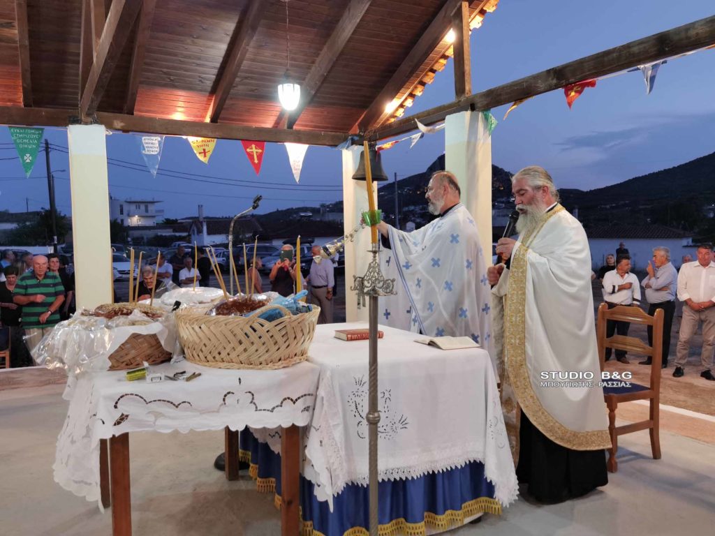 Πανηγύρισε το εκκλησάκι της Μεταμορφώσεως του Σωτήρος στα Λευκάκια Ναυπλίου