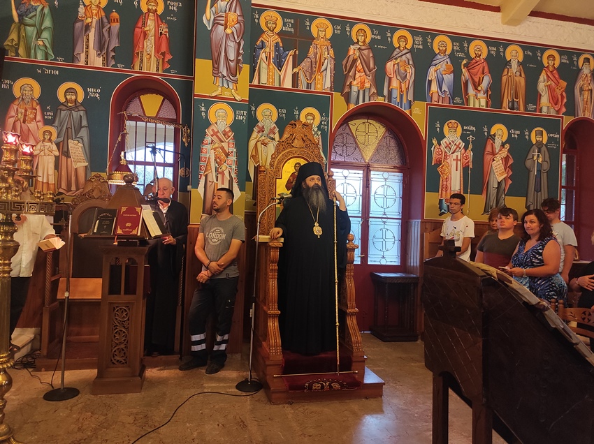 Ιερά Παράκληση στον Ιερό Ναό Κοιμήσεως της Θεοτόκου (Κοιμητηριακός) Καλαμακίου