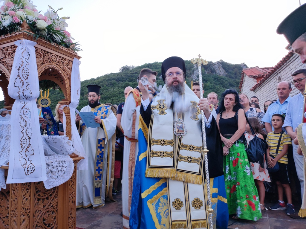 Αιτωλίας Δαμασκηνός: «Βιώνουμε την Κοίμηση της Θεοτόκου ως βεβαιότητα της συνεχόμενης αγαπητικής παρουσίας της στην ζωή μας»