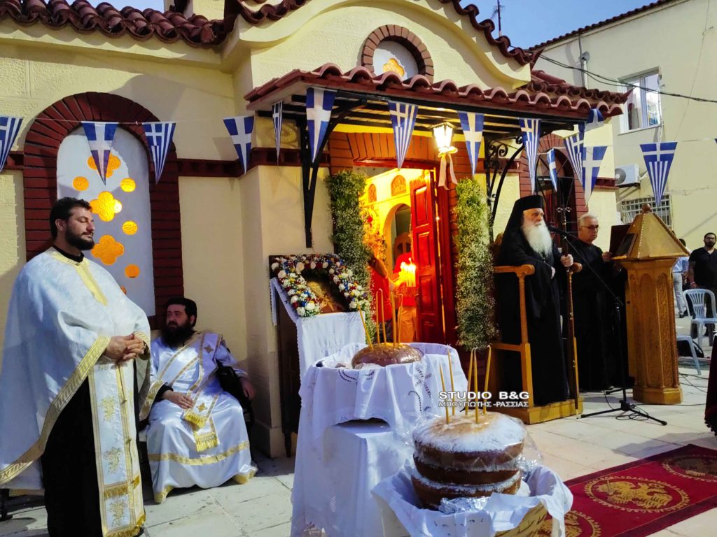 Φωτορεπορτάζ: Τον Άγιο Αλέξανδρο τίμησαν στο Νοσοκομείο Ναυπλίου