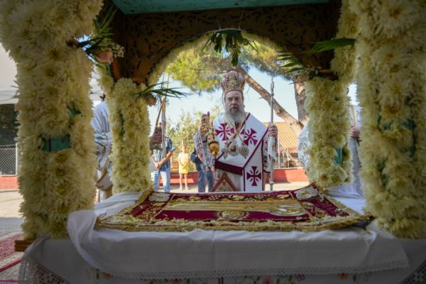 Η Εορτή της Κοιμήσεως της Υπεραγίας Θεοτόκου στην Ι. Μητρόπολη Ιερισσού