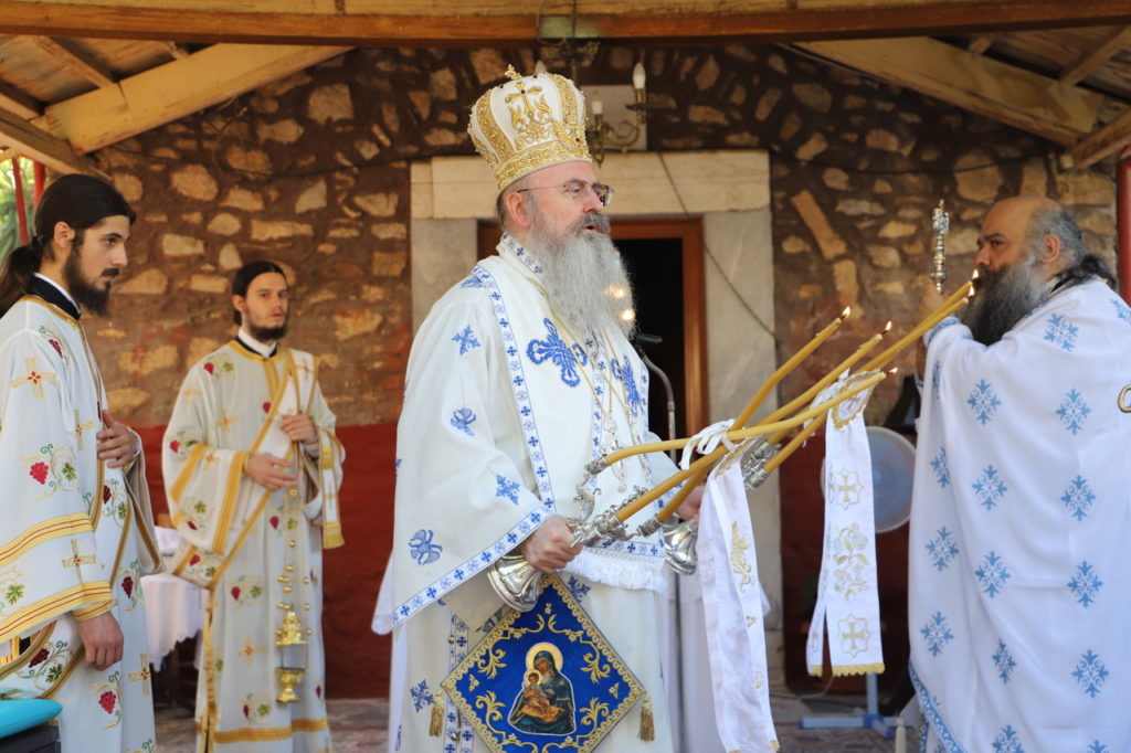 Πανηγυρικά εορτάστηκε η Κοίμηση της Θεοτόκου στην Ιερά Μητρόπολη Περιστερίου