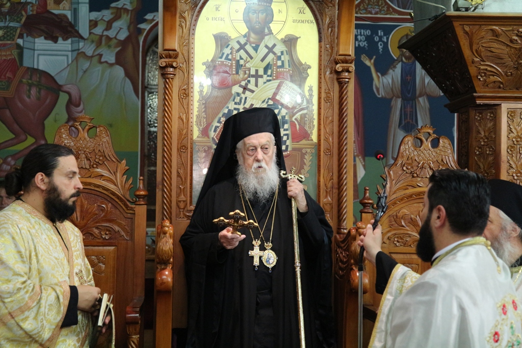 Τα ονομαστήρια του Μητροπολίτη Παραμυθίας Τίτου ανήμερα της αποδοχής της παραίτησης του