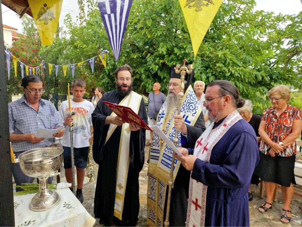 Θυρανοίξια Ιερού Ναού Αγίου Ιωάννου του Θεολόγου και Ευαγγελιστού στην Αγραπιδιά Καλάμου Λευκάδος