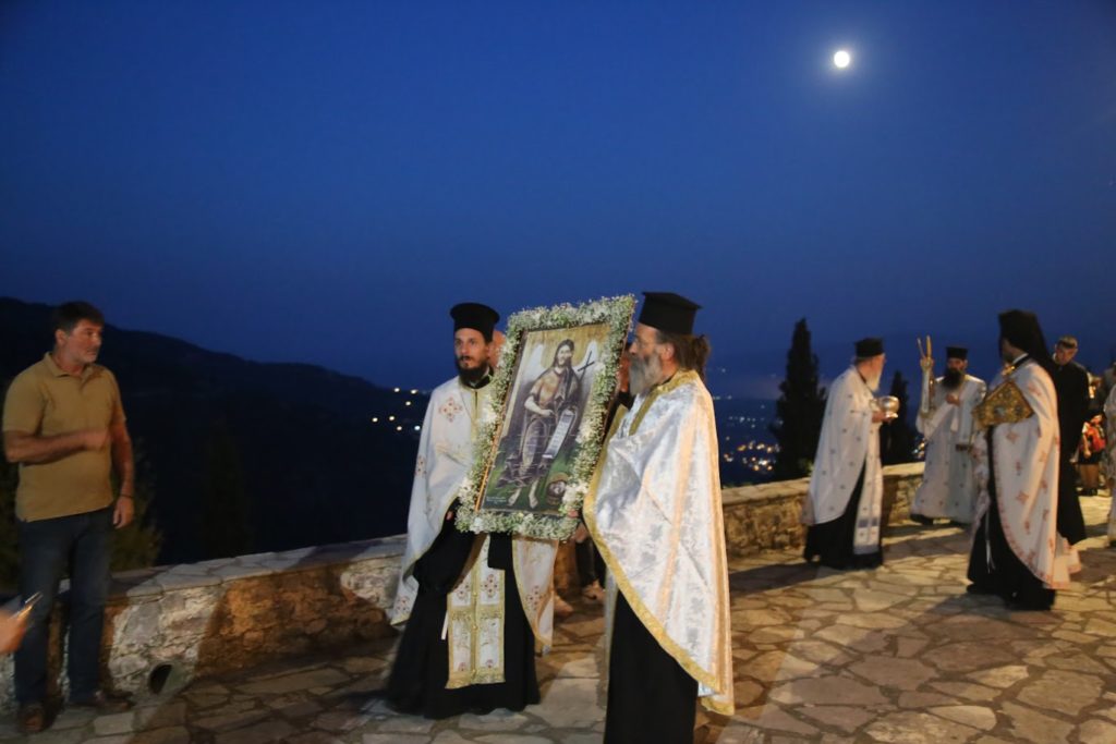 Η πανήγυρη της Ιεράς Μονής Τιμίου Προδρόμου Βομβοκούς Ναυπάκτου