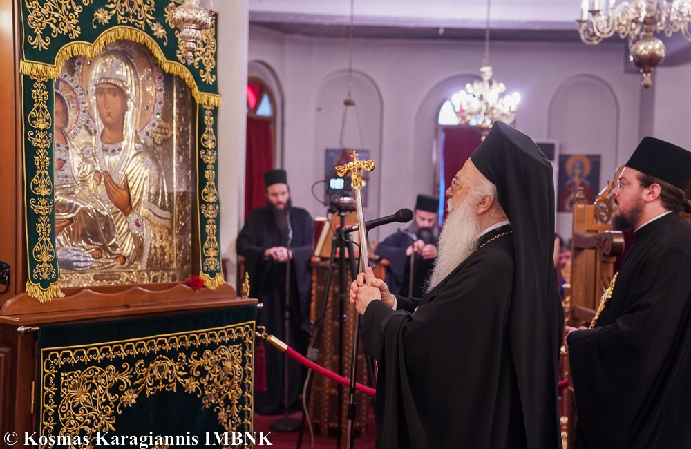 Η Μεγάλη Παράκληση της Υπεραγίας Θεοτόκου στην Παναγία Δοβρά (Φώτο-Βίντεο)