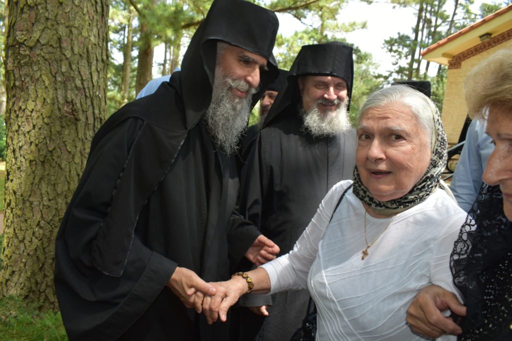 Εκκλησιασμός στο Ελληνορθόδοξο μοναστήρι της Αγίας Παρασκευής στο Χιούστον