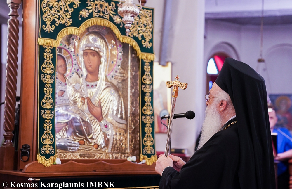 Ξεκίνησαν οι Παρακλήσεις της Υπεραγίας Θεοτόκου στην Ιερά Μονή Παναγίας Δοβρά Βεροίας