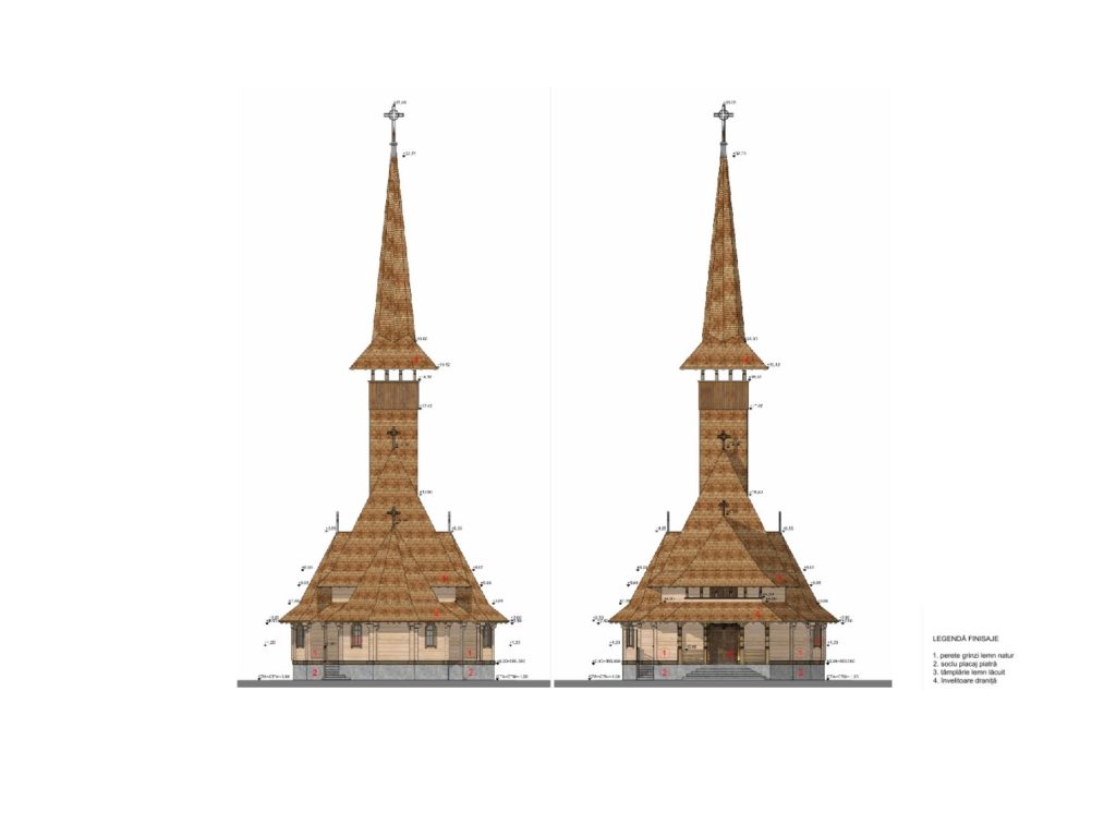 Biserica din Borşa Complex, mistuită de flăcări, va fi reconstruită până la finele anului