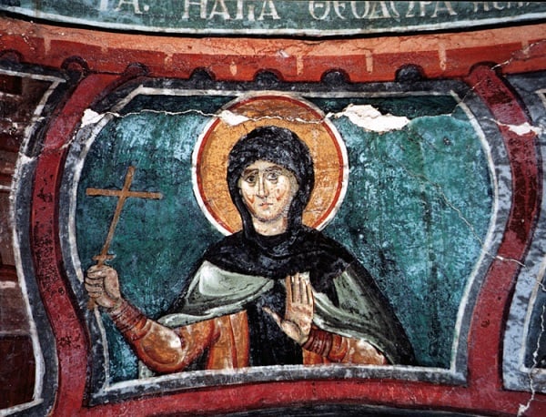 Αγία Θεοδώρα η εν Θεσσαλονίκη: Η χάρη που έλαβε η κατά την ώρα της εξοδίου ακολουθίας της
