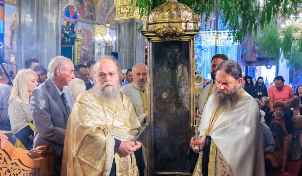 Σε εξέλιξη οι εορτασμοί στη Ζάκυνθο για τον Πολιούχο Άγιο Διονύσιο