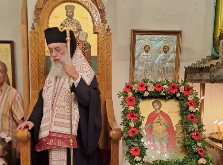 Πανηγύρισε το παρεκκλήσι του Αγίου Φανουρίου στο Μαρκόπουλο Ωρωπού