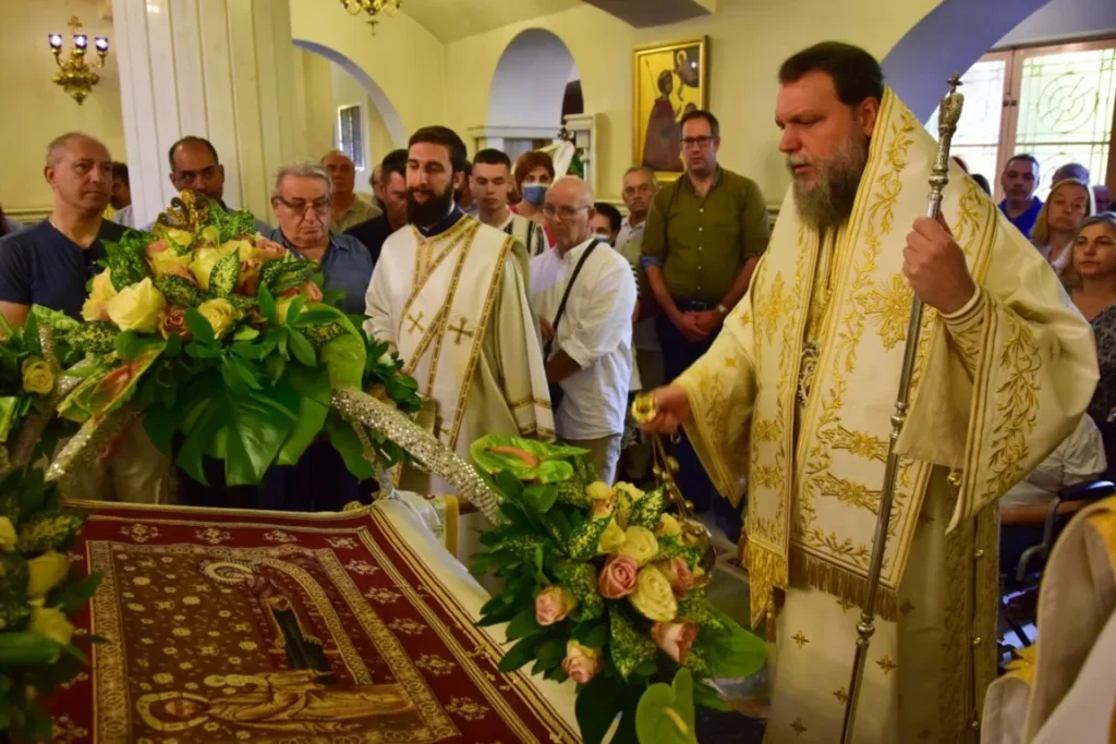 Η Εορτή της Κοιμήσεως της Θεοτόκου στο Ηράκλειο Αττικής