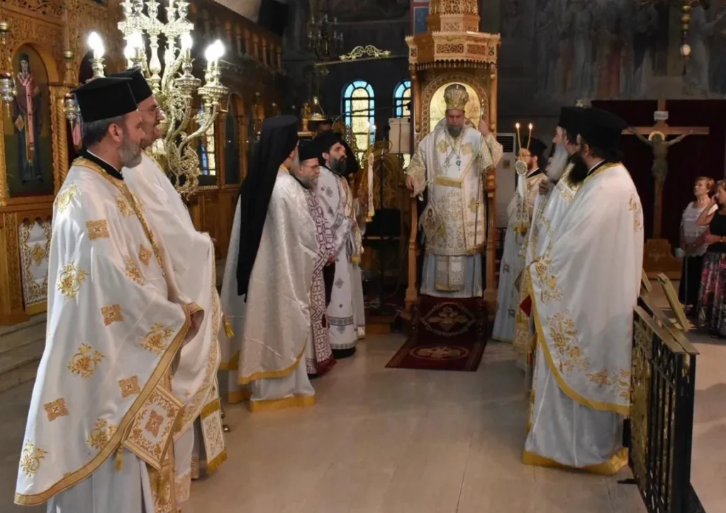 Η εορτή της Μεταμορφώσεως του Σωτήρος στη Νέα Ιωνία