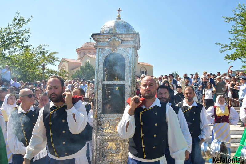 Κεφαλονιά: Κορυφώθηκαν οι εορτασμοί για τον Άγιο Γεράσιμο στα Ομαλά