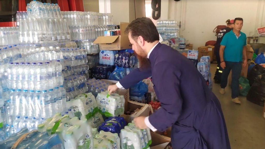 ﻿Στα πύρινα μέτωπα της Αλεξανδρούπολης η «ΑΠΟΣΤΟΛΗ»