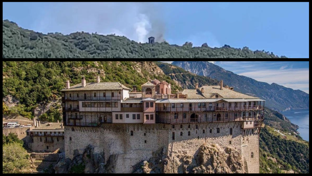 Οριοθετήθηκε η πυρκαγιά στο Άγιο Όρος – Ισχυρές δυνάμεις της Πυροσβεστικής επιχειρούν στην Αθωνική Πολιτεία (ΒΙΝΤΕΟ)