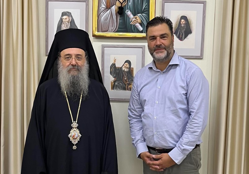 Συνάντηση Μητροπολίτη Πατρών με τον υποψήφιο Περιφερειάρχη Δυτικής Ελλάδας Σπύρο Σκιαδαρέση