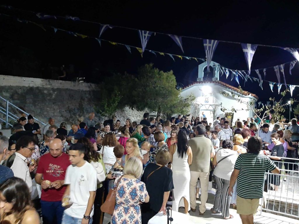 Πανηγυρικός Εσπερινός Αγίου Φανουρίου στην Κακιά Σκάλα