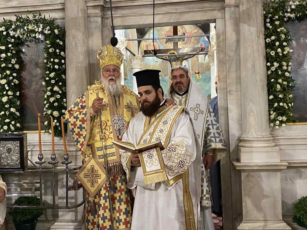 Κερκύρας σε νέο διάκονο: Έρχεσαι να διακονήσεις το ιερό θυσιαστήριο σε μια εποχή δοκιμασίας