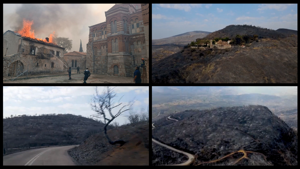 Κρανίου Τόπος ο Ελικώνας γύρω από την Ι.Μ Οσίου Λουκά (ΦΩΤΟ/ΒΙΝΤΕΟ)