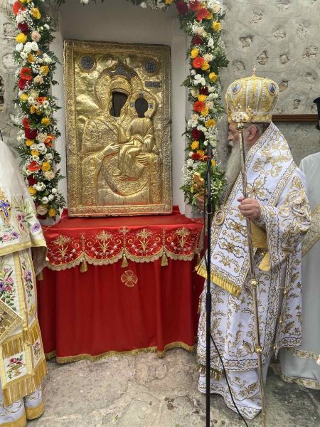 Eορτή της Κοιμήσεως της Θεοτόκου στην Ιερά Μητρόπολη Δράμας